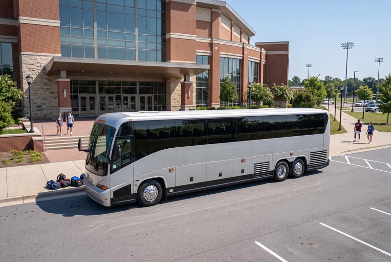Sports Team Charter Bus Rentals in Sandy Springs, GA